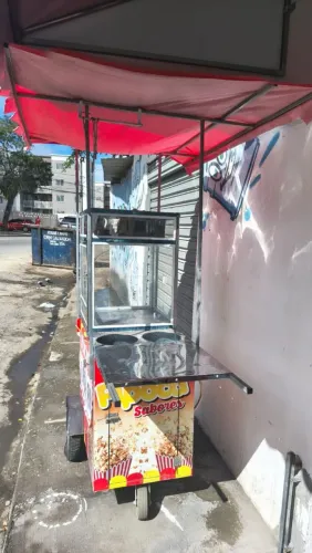 Carrinho de pipoca perfeito 