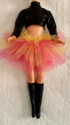 Roupinha boneca Xegundo xou da Xuxa. Para tamanho médio