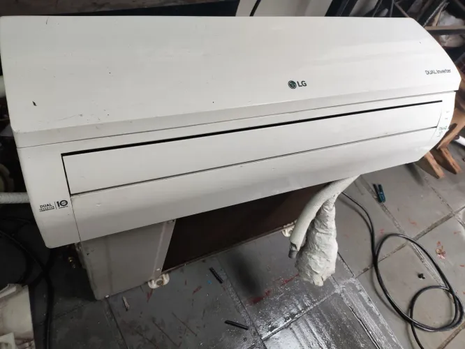 Ar condicionado LG 9 mil BTUs compressor ruim