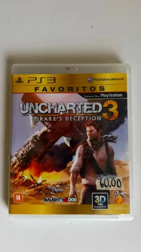 Jogos Originais PS3 - Uncharted 3 + Assassin's Creed Ezio Trilogy
