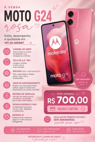 MOTO G24 (USADO)