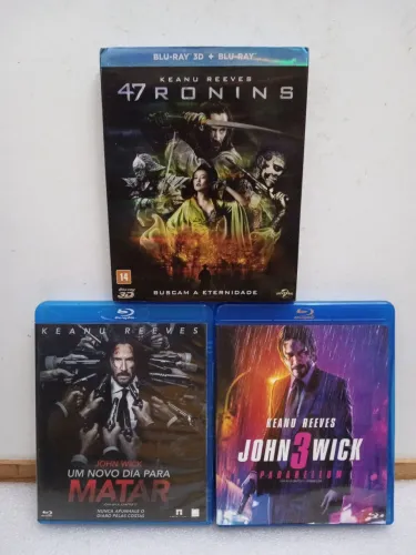 Coleção Keanu Reeves- Clássica em blu-ray original