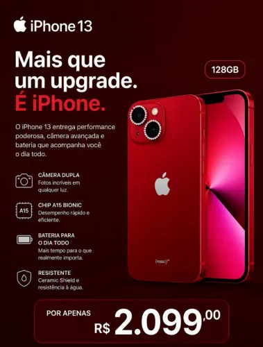 Iphone 13 IMPECÁVEL 