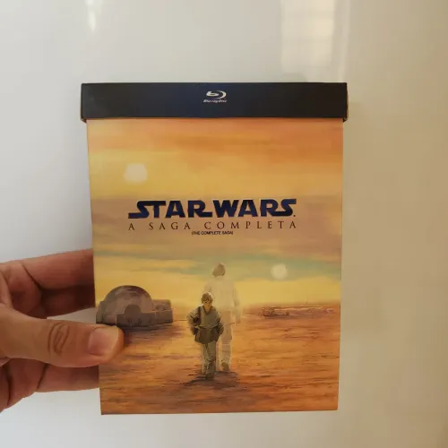 STAR WARS: A Saga Completa (9 discos em blu-ray)