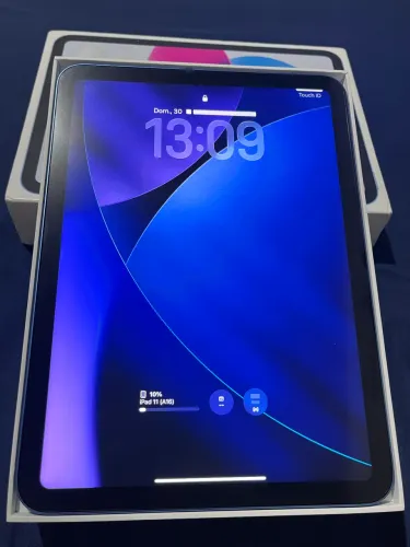 iPad 11 A16 128GB Azul, AppleCare+ | Bateria 100%