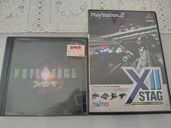 Jogos originais PS1 e PS2