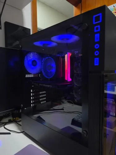 PC Gamer Ryzen 7 + GTX 1660 6GB | 16GB RAM RGB | SSD M.2 512GB + Monitor Samsung 24"