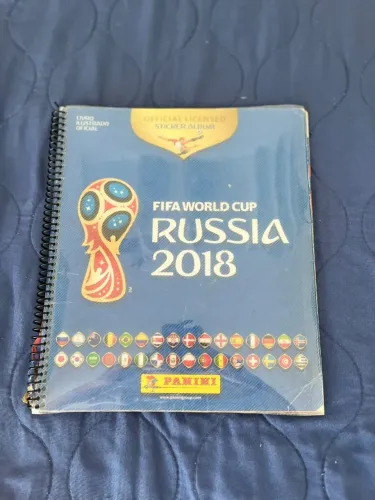Álbum Copa 2018 Completo 100% Panini Encadernado