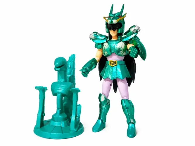 Boneco Cavaleiros do Zodíaco Shiryu Deluxe Series 2003