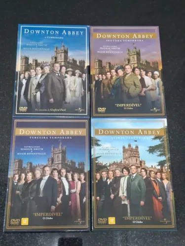 Dvds Downton Abbey - 4 Temporadas - Original (15 DVDs)