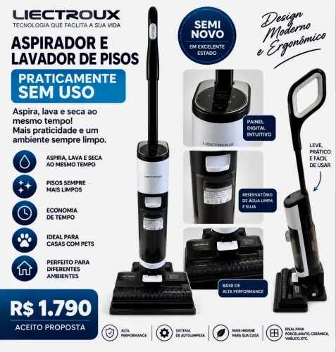 Liectroux I7 Pro - PRATICAMENTE SEM USO - Estado de Novo