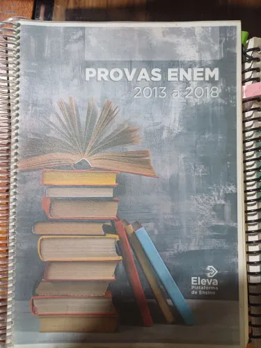 Apostilas provas ENEM 2013 a 2018 + UERJ 2013 a 2018 - Eleva + extensivo ENEM + esp UERJ