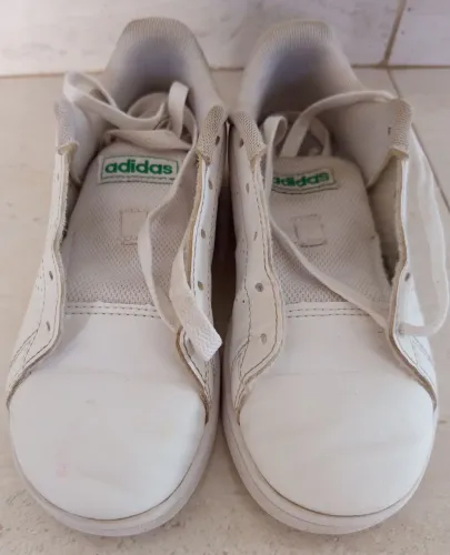 TÊNIS ADIDAS ADVANTAGE BASE 2.0 MASCULINO Branco+Verde