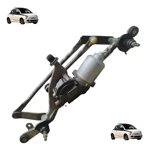 Mecanismo Motor Limpador Parabrisa Fiat 500 2011 A 2013