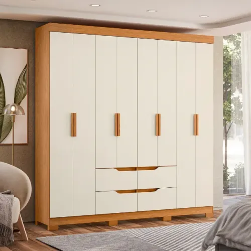 Guarda-Roupa Casal Ele e Ela Novo - Entrega e Montagem