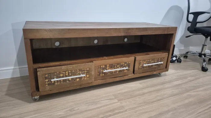 Rack madeira maciça