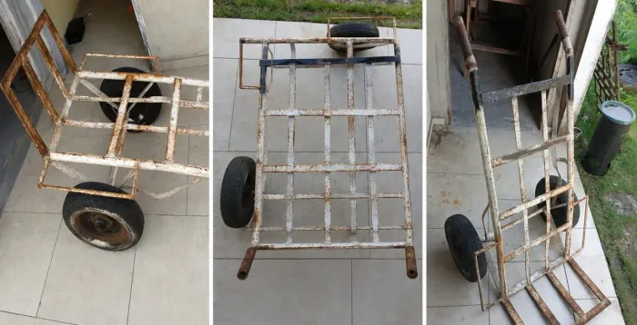 CARRINHO DE CARGA REFORÇADO - USADO