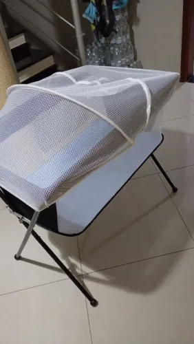 Berço de bebê portátil e canguru 