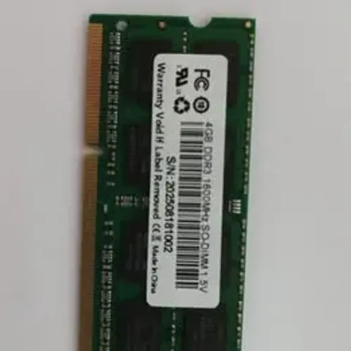 Memória RAM Not 4gb ddr3 1,5v 1600 Mhz genérico (novo) atendimento diferenciado