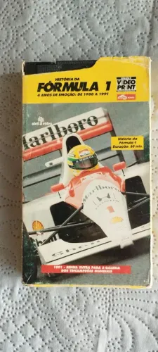 Relíquia Fita Ayton Senna 1988/1991