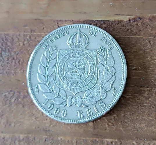 Moeda 1000 réis 88 prata quant.99.258
