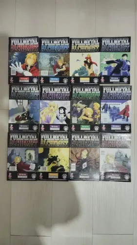 Mangás Fullmetal Alchemist - Meio-tanko - Escolha Seu Volume (Usado)