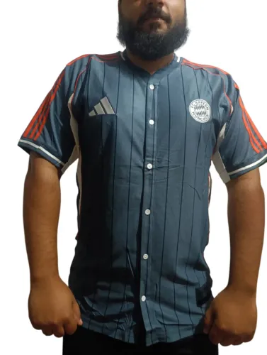 Camisa Bayern Munique Beisebol Copa do Mundo de Clubes 2025
