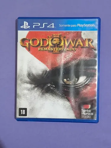 CD God of war 3 remasterizado PS4 JOGO original