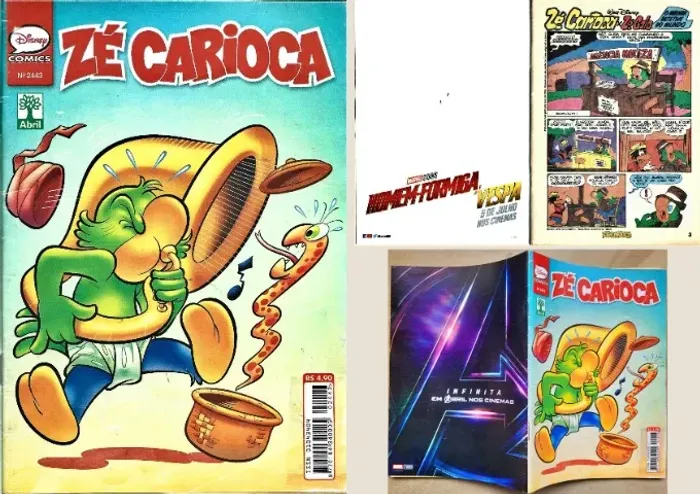 Zé Carioca n° 2443 (Abril) [abr/18] - preço com frete incluso.