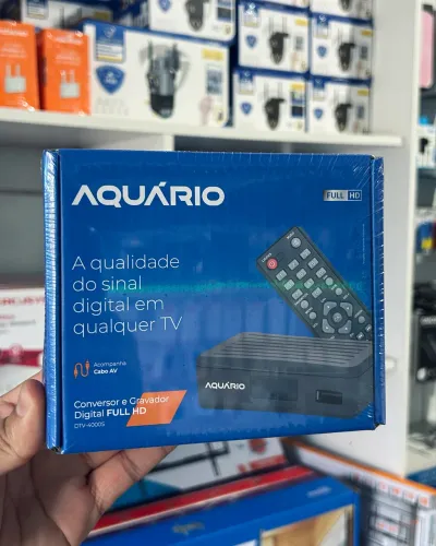 Conversor e Gravador Digital de TV Full HD - Nacional