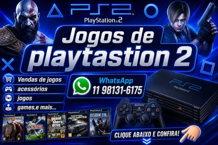 Jogos de Playstation 2 Midia Fisica (Leia a descrição)