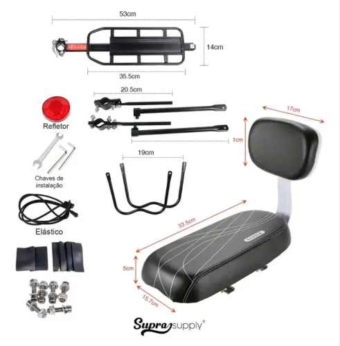 Bagacheiro de bicicleta