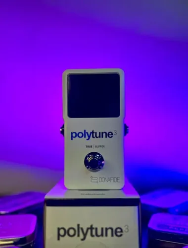 Pedal afinador/Buffer PolyTune 3 Tc Electronic (NOVO)