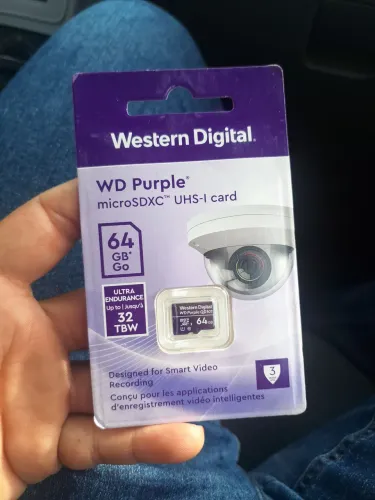 Cartão wd purple