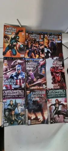 Lote 19 hqs: Capitão América e os Vingadores Secretos (Panini) - 19 Edições!