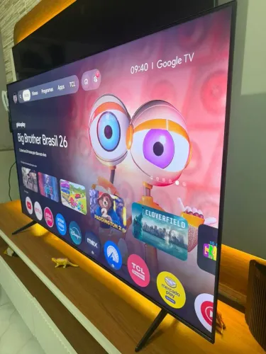 Tv smart 50 polegadas top perfeita sem marcas 