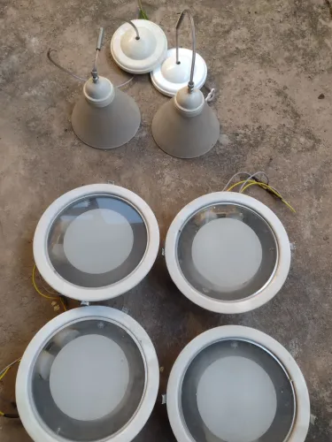 Pendente e luminária