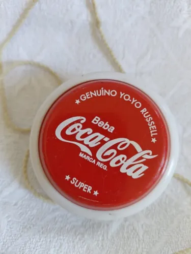 Genuíno Yo Yo Russell Coca Cola Super Yoyo (Usado). Peça colecionável
