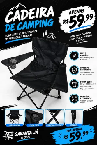 cadeira de camping 