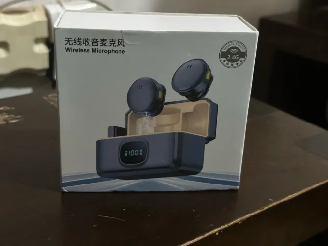Microfone de lapela iPhone e Android 