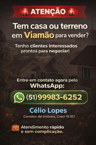 Viamão, Alguém tentando comprar, vender ou regularizar imóvel nesta cidade? só chamar