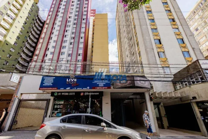Conjunto para alugar, 102 m² por R$ 2.849,66/mês - Centro - Curitiba/PR