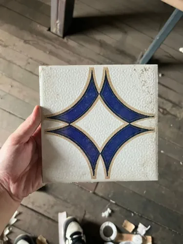 Azulejo/cerâmica antiga