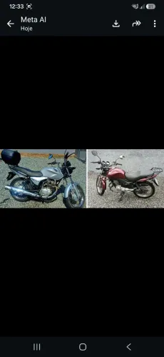 Cg 150 ks ano 2007 e 150 Es ano 2012