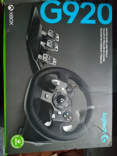 Volante gamer Logitech G920 para Xbox e Pc