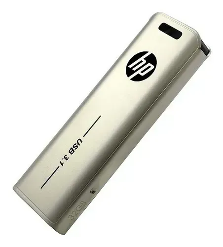 Pen Drive Hp Fd796l 64gb Usb 3.1 Prata