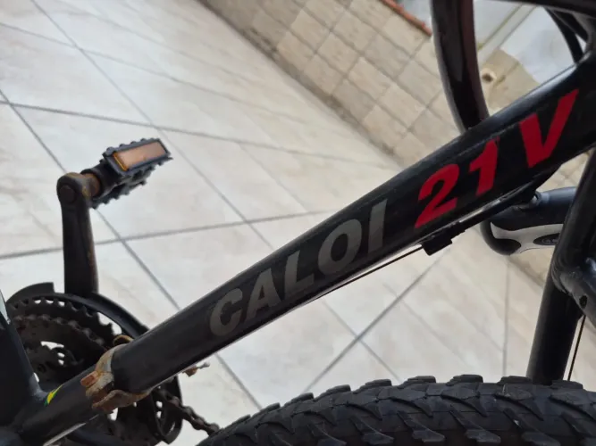 Bicicleta Caloi alumínio