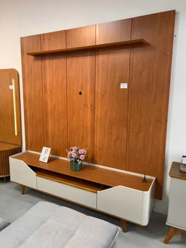 Rack 1,80m + Painel 1,85m 100% MDF APENAS 2.359,00 A VISTA