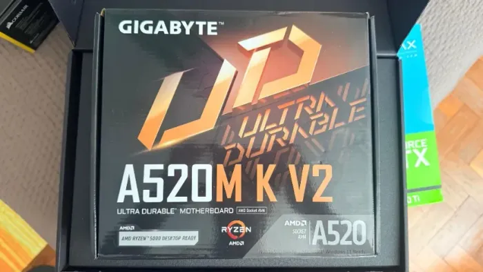 Placa mãe Gigabyte A520M K V2
