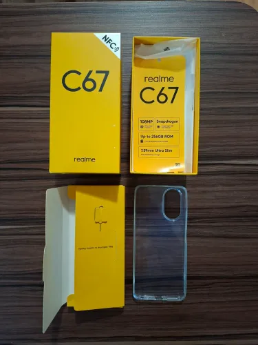 ? Realme C67 256GB - Estado de Novo - Sem Riscos e Sem Detalhes